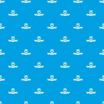 School bags pattern vector seamless blue 스톡 일러스트