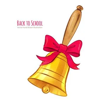 School bell Stock Illustration