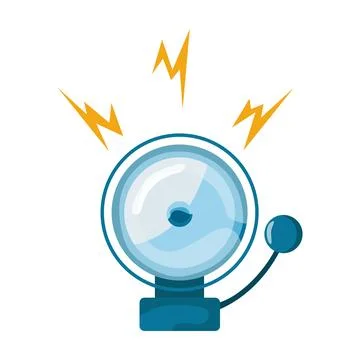 School bell Stock Illustration