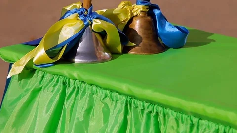 School bells Stock Footage 75073747