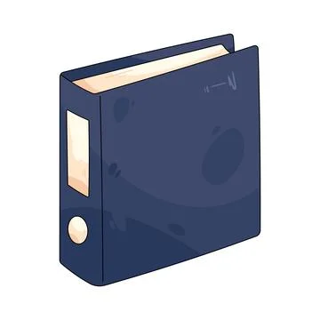 School binder Stock Illustration