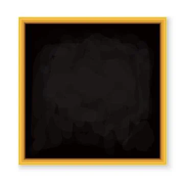 School blackboard dirty Stock Illustration