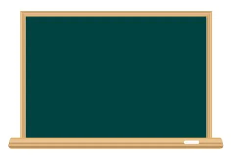 School blackboard Stock Illustration