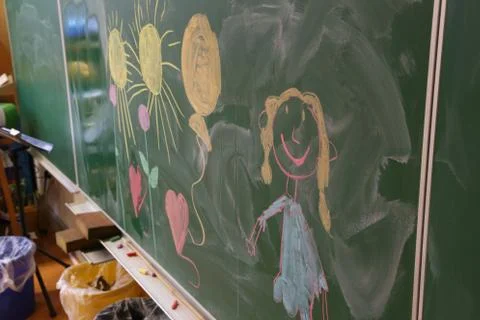 School Blackboard Stock Photos
