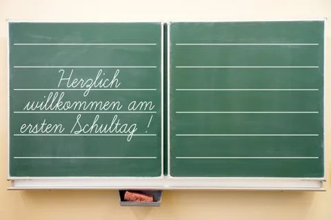 School blackboard Stock Photos