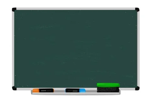 School blackboard vector Illustrazione stock