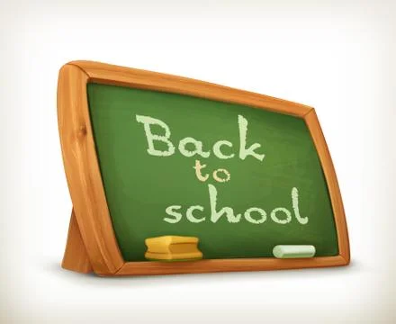 School board, back to school vector icon Stock Illustration