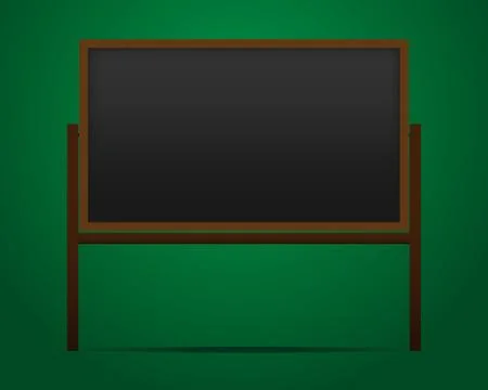 The school Board on the background. Vector illustration Stock Illustration