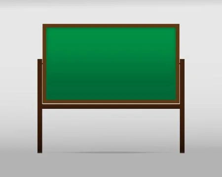 The school Board on the background. Vector illustration Stock Illustration