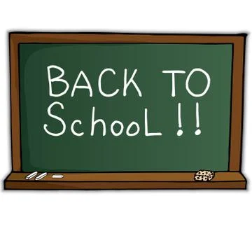 School board background. Vector illustration. Stock Illustration