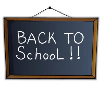 School board background. Vector illustration. Stock Illustration