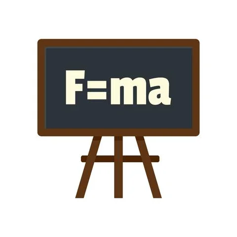 School board icon flat isolated vector Stock Illustration