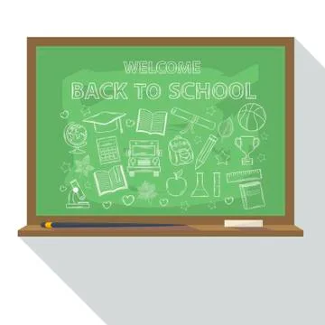 School board Stock Illustration