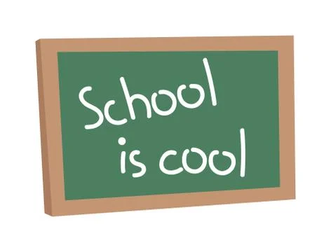 School board vector illustration 스톡 일러스트