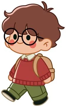 School Boy Stock Illustration