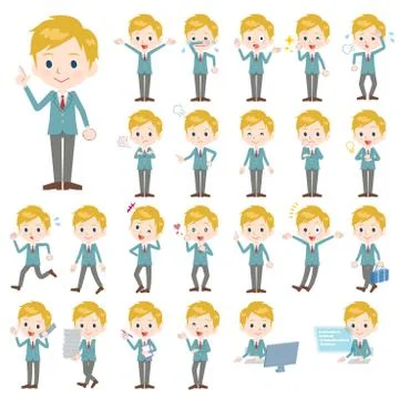 School boy White 1 Illustration