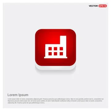 School Building Icon Ilustración de archivo