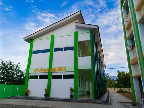 School building Stock-Fotos