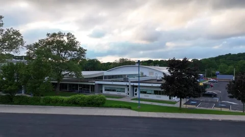School Building - Syracuse, NY 库存影片 336486479