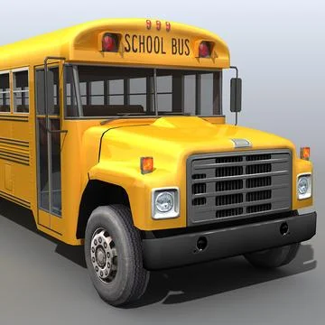 School bus 3D Model