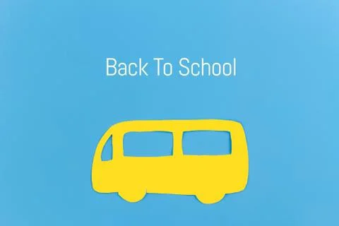 School bus concept image Stock Photos