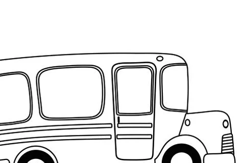 School bus design vector illustrator Stock Illustration