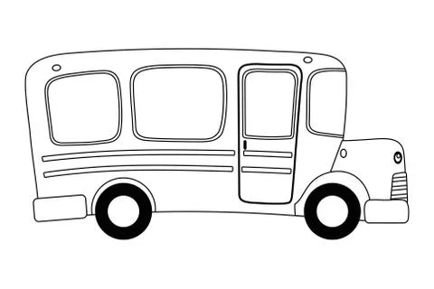 School bus design vector illustrator Stock Illustration
