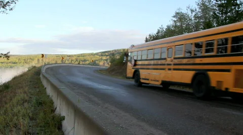 School Bus Stock Footage 842273