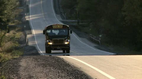 SCHOOL BUS Video stock 11022720