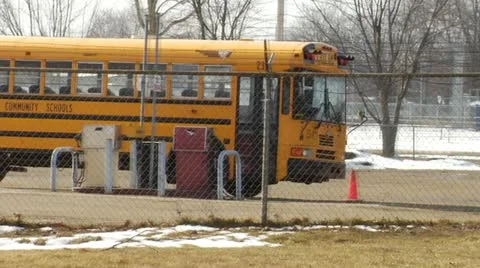 School Bus Stock Footage 11135229