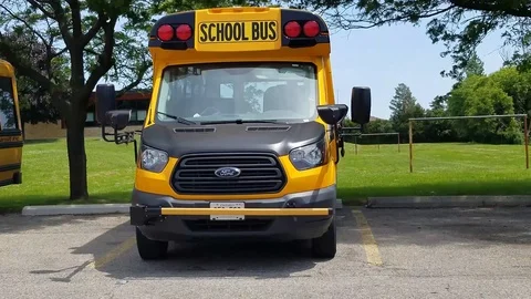 School Bus Stock Footage 90909042