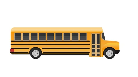 School Bus Stock Footage 267796883