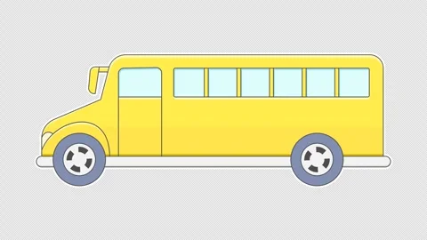 School bus Stock Footage 336664365