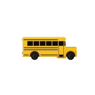 School bus icon. Stock Illustration