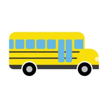 School Bus icon Stock Illustration