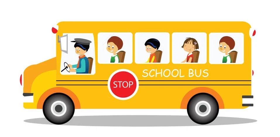 School bus Stock Illustration