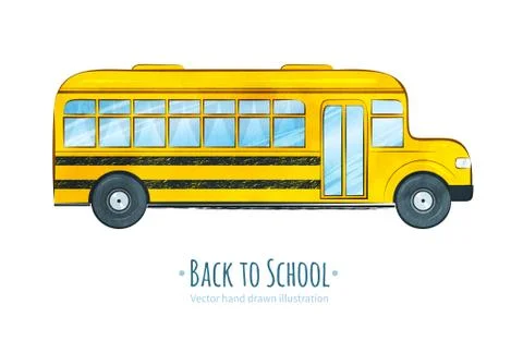 School bus Stock Illustration