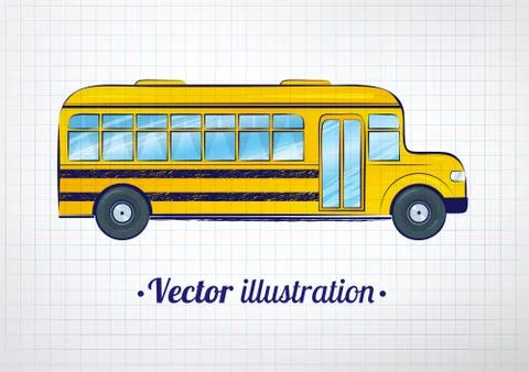 School bus Stock Illustration