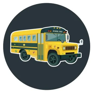 School bus Stock Illustration