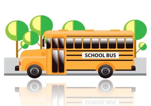 School bus Stock Illustration