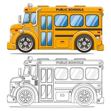 School bus. Stock Illustration