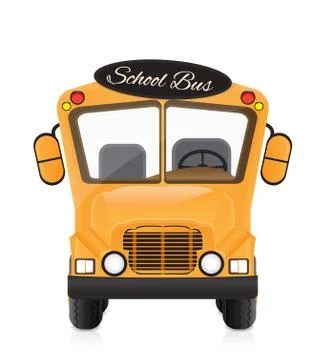 School bus illustration Stock Illustration