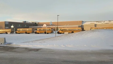 School Bus Loop 1 | Stock Video | Pond5