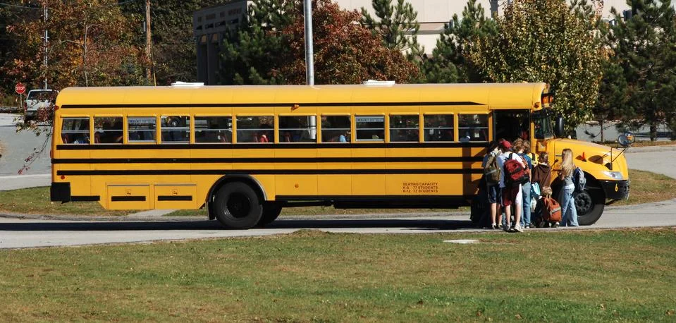 School bus Foto stock