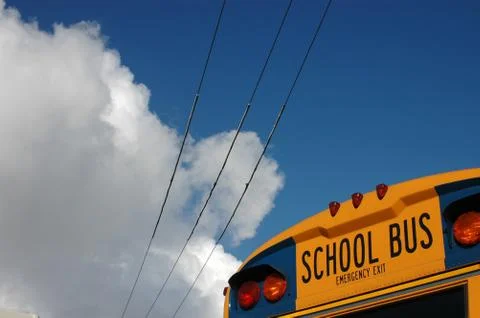 School bus Stock-Fotos