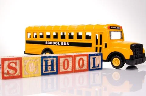 School bus Foto stock