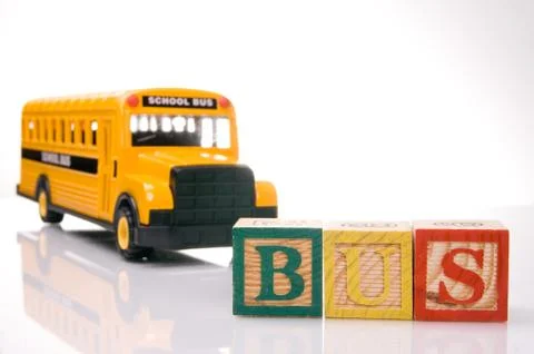 School bus Foto stock