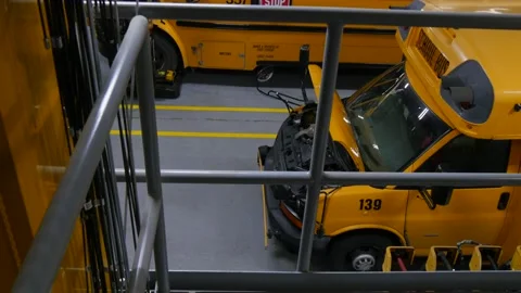 School Buses Stock Footage 188300785