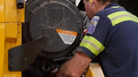 School Buses Stock Footage 188302441