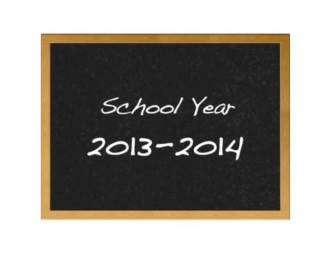 School calendar 2013. Stock Illustration